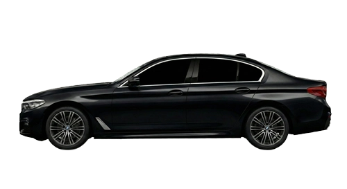 BMW 5 car at black limo
